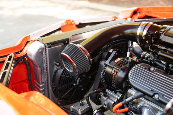1971 Camaro engine bay, photo 29